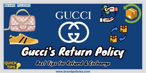 gucci return instructions|Gucci return policy online.